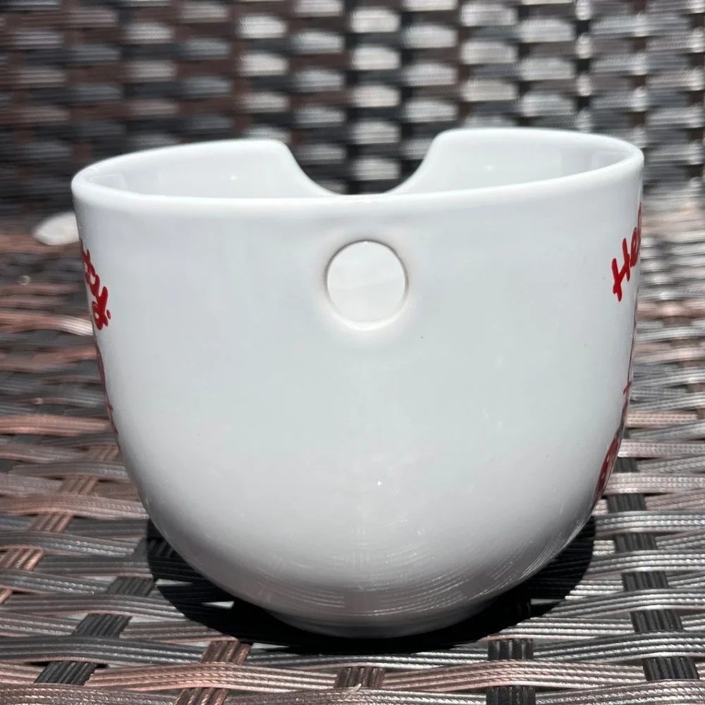 Hello‎ Kitty Ceramic Bowl with Chopstick Rest Cute Kawaii Strawberry